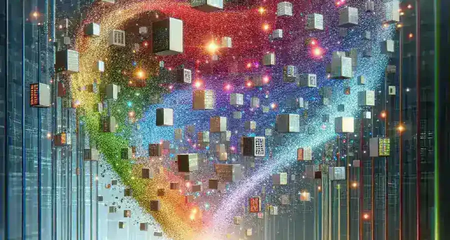 "Illustration of distributed data processing engines in action, showcasing their role in enhancing big data analytics for modern enterprises."